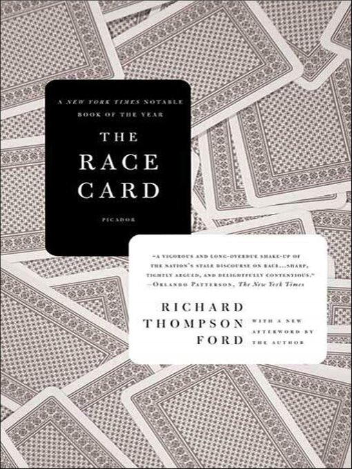 Title details for The Race Card by Richard Thompson Ford - Available